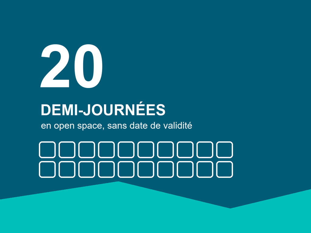 Carte 20 demi-journées